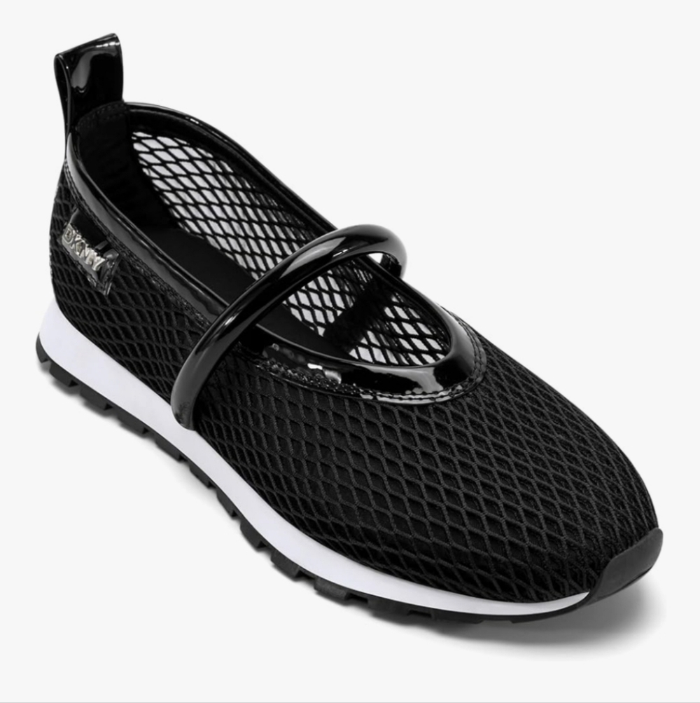 DKNY Stylish Black Mesh Women's Shoes - Various Sizes